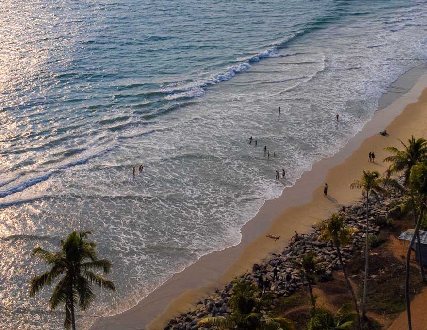 Beach view hotels in Varkala